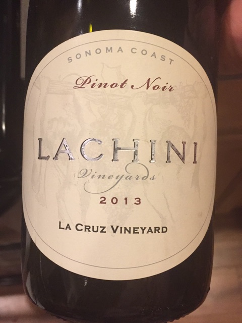 Lachini, La Cruz Vineyard Pinot Noir, Sonoma Coast