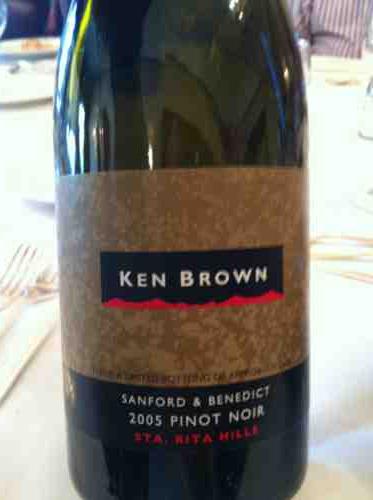 Ken Brown, Sanford & Benedict Pinot Noir, Sta. Rita Hills
