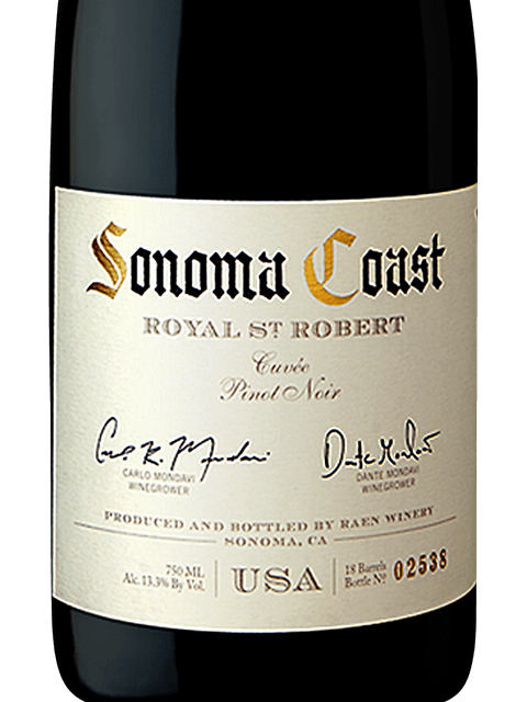 Raen, Royal St. Robert Cuvee Pinot Noir, Sonoma Coast
