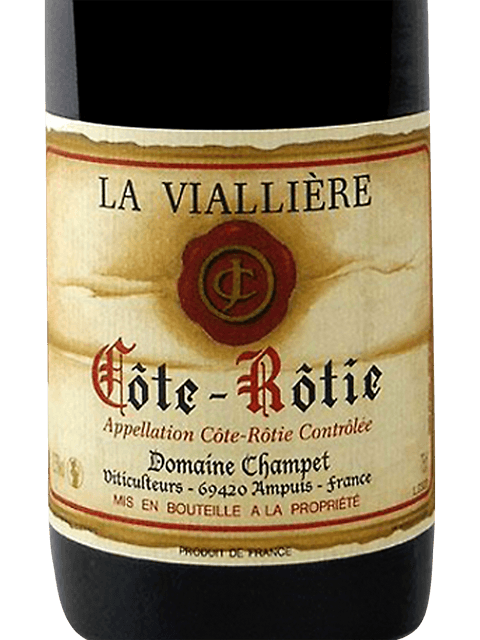 Joel Champet, Cote Rotie, Vialliere