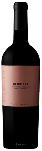 Gehricke, Ponzo Vineyard Zinfandel, Sonoma Valley