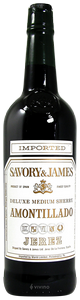 Savory & James, Amontillado Deluxe Medium Sherry