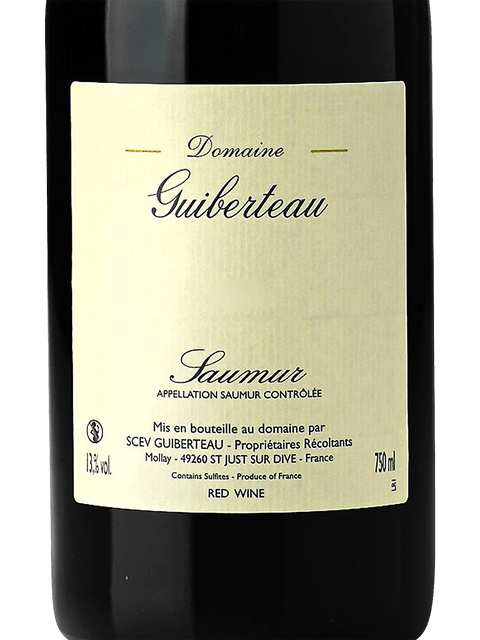 Domaine Guiberteau, Saumur, Rouge