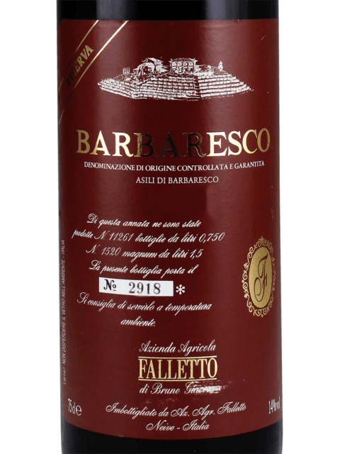 Fratelli Giacosa, Barbaresco