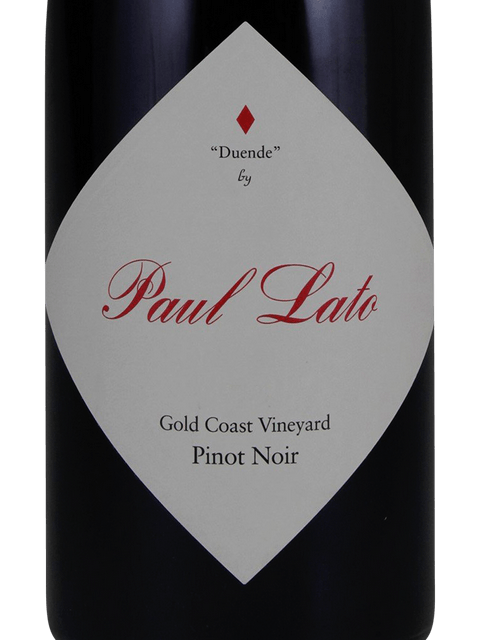 Paul Lato, Duende Gold Coast Vineyard Pinot Noir, Santa Maria Valley