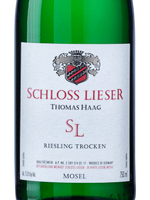 Schloss Lieser, SL Riesling Trocken, Mosel