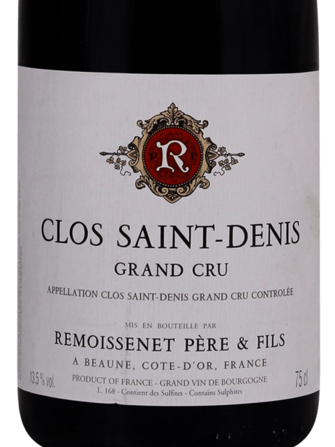 Remoissenet Pere & Fils, Morey-Saint-Denis, Aux Charmes