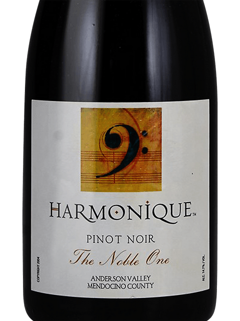 Harmonique, Noble One Pinot Noir, Anderson Valley