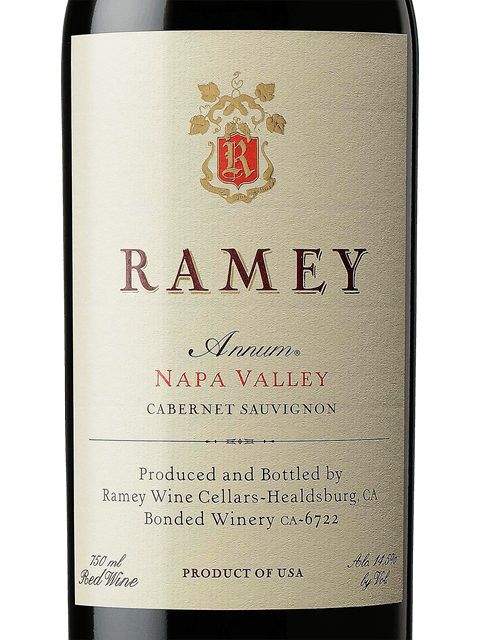 Ramey, Annum Cabernet Sauvignon, Napa Valley