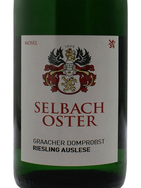 Selbach-Oster, Graacher Domprobst Riesling Auslese 1*, Mosel