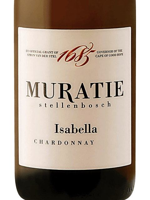 Muratie, Isabella Chardonnay, Stellenbosch