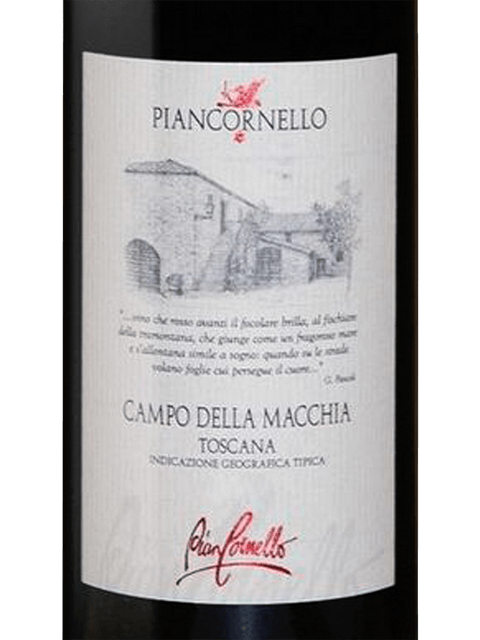 Piancornello, Campo Macchia, IGT