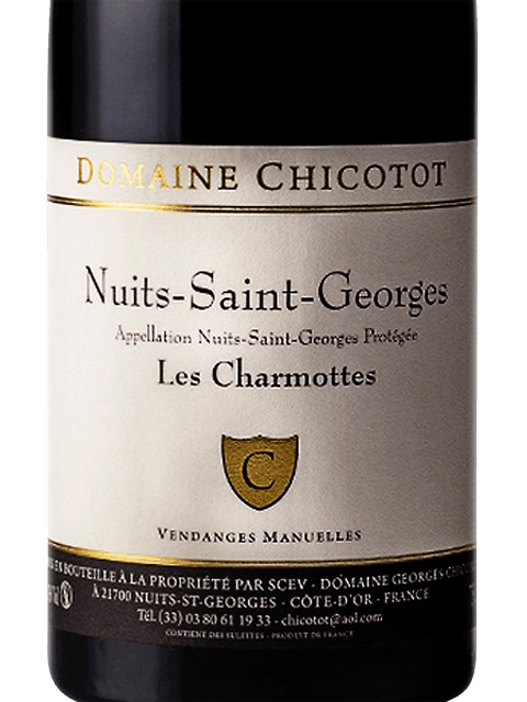 Domaine Georges Chicotot, Nuits-Saint-Georges, Les Charmottes
