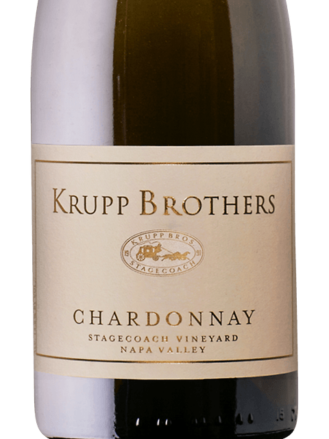 Krupp Brothers, Stagecoach Vineyard Chardonnay, Napa Valley