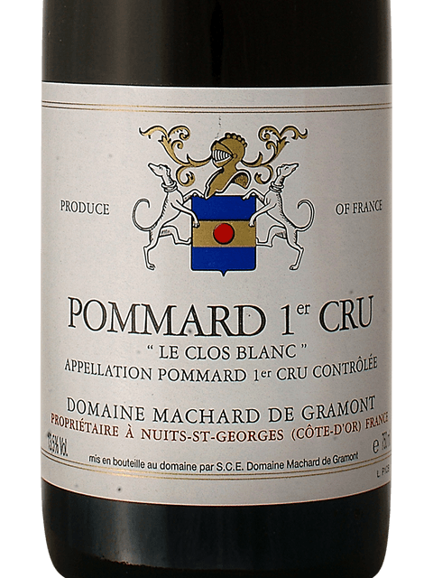 Domaine Machard de Gramont, Pommard Premier Cru, Clos Blanc