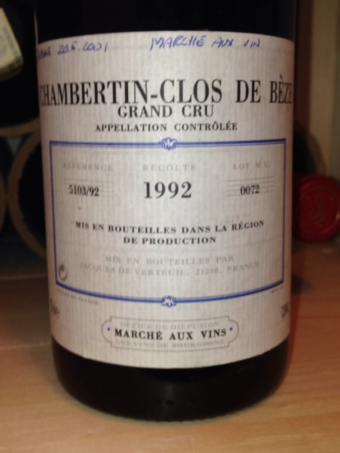 Marche aux Vins, Richebourg Grand Cru