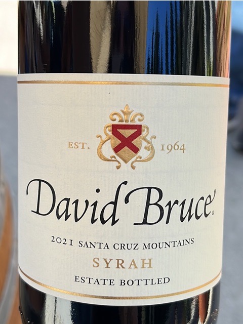 David Bruce, Petite Syrah, California