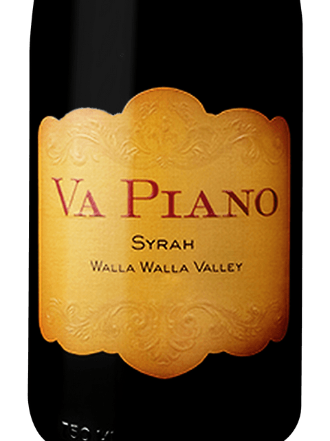 Va Piano, Stoney Vine Syrah, Walla Walla Valley