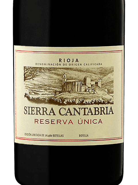 Sierra Cantabria, Gran Reserva, Rioja