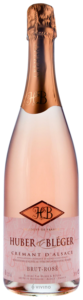 Huber & Bleger, Cremant d'Alsace, Brut Rose