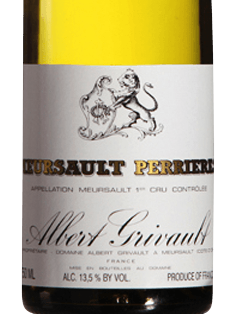 Albert Grivault, Meursault Premier Cru, Perrieres Blanc