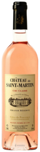 Chateau Saint Martin, Grande Reserve Rose, Cotes de Provence