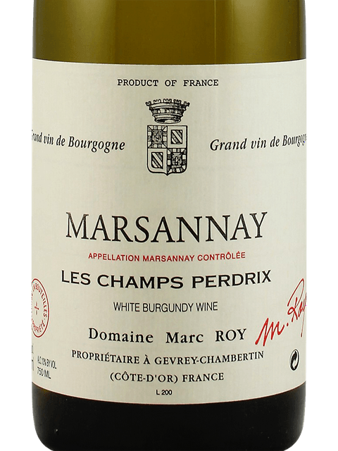 Domaine Marc Roy, Marsannay, Champs Perdrix