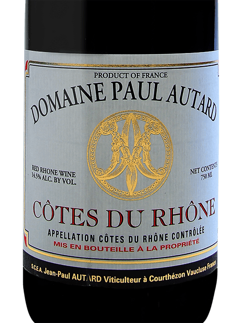 Domaine Paul Autard, Cotes du Rhone